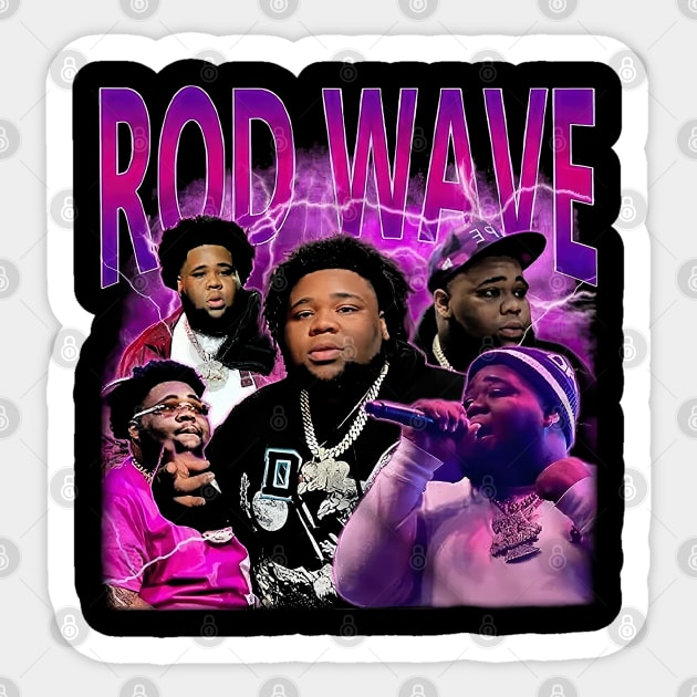 Rod Wave Rhythmic Rod Sticker by WikiDikoShop